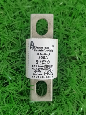 EV 400amps 250vac السيراميك السيارات الصمامات M8 الترباس Dc20ka 70mm عالية الجهد