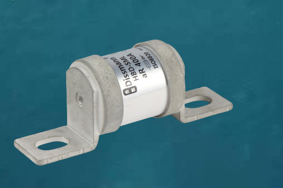 صمام حماية لأنابيب الألياف أشباه الموصلات ، DC750V 400Amp Ceramic BS88 Fuse