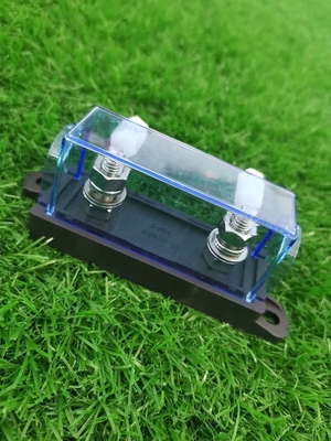 Maga Bolt on Fuse Block Blue Terminal متوسط ​​الحجم قاعدة فتيل مسطحة