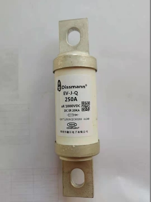 CCC معتمد من نوع EV Bolt Fuse ، سيراميك 120 أمبير فيوز AC / DC1000V
