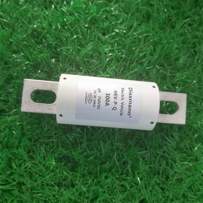 750VDC تخزين الطاقة Dissmann 300Amp DC Fuse Fiber Tube Material