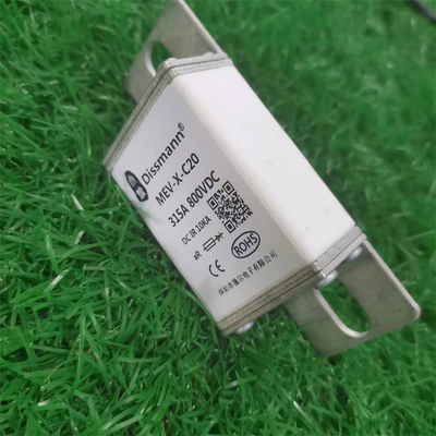 750VDC Dissmann Fuse Europe Square Ceramic Fuse مع قدرة كسر عالية معتمدة من TUV صنع في الصين