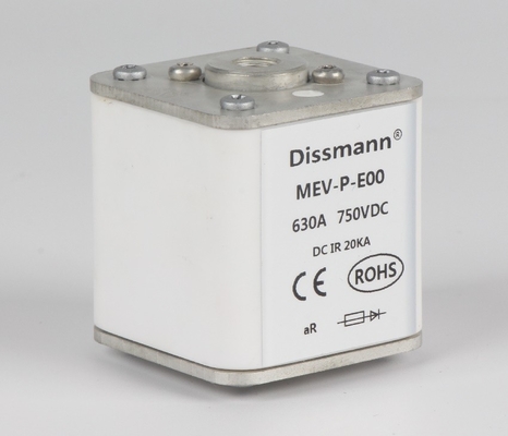 IEC60269-4 صمامات الطاقة الصناعية ، فتيل خرطوشة تأخير زمني مربع