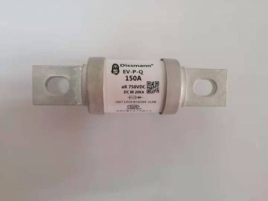 125 أمبير NH Type HRC Fuse 1000VDC المصنف لركام شحن EV