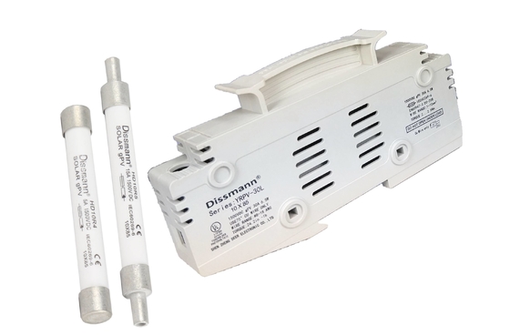 10 × 85 Pv Solar Fuse ، White 30 Amp Micro Cartridge Fuse IEC60269.6 Standard