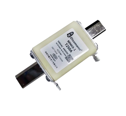الجهد العالي NH نوع HRC Fuse قدرة كسر عالية 250A التصنيف الحالي
