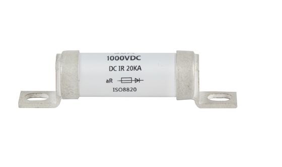 أبيض BS88 60a Fuse Ceramic Material 1000VDC ISO8820 Standard