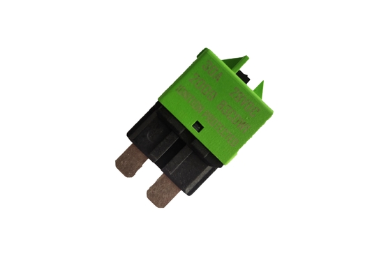 SAE J1284 Green Resettable Circuit Breaker Blade Fuse 30A التصنيف الحالي: