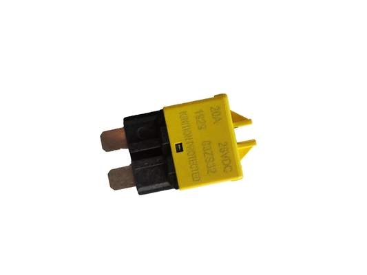 نايلون Resettable دائرة كهربائية بليد فيوز ، 28VDC Resettable Mini Blade Fuse