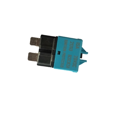 28VDC Resettable Circuit Breaker Blade Fuse ، 15A Auto Reset Blade Fuse