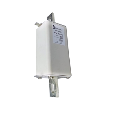 1500VDC الشمسية الكهروضوئية الصمامات ، 400 أمبير تيار مستمر الصمامات مع دبابيس سبائك النحاس