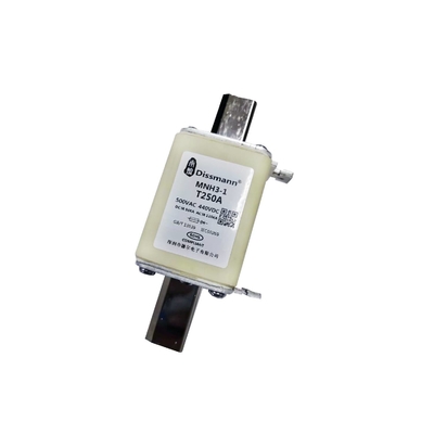DC50KA Mini Car Blade Fuses ، نظام تخزين الطاقة White Ceramic Fuse