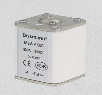IEC60269-4 صمامات الطاقة الصناعية ، فتيل خرطوشة تأخير زمني مربع