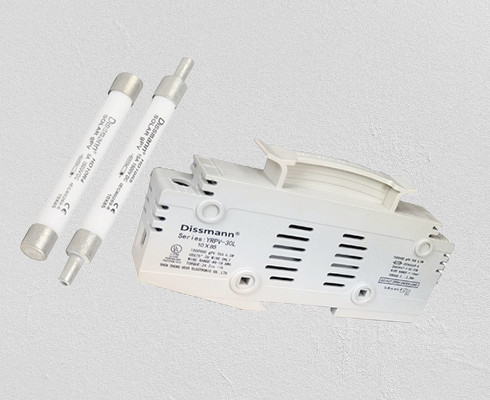 10 × 85 Pv Solar Fuse ، White 30 Amp Micro Cartridge Fuse IEC60269.6 Standard