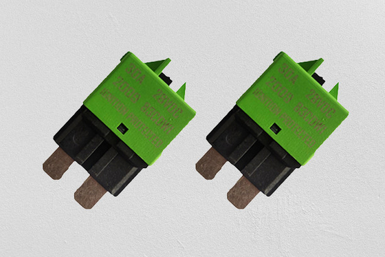 SAE J1284 Green Resettable Circuit Breaker Blade Fuse 30A التصنيف الحالي: