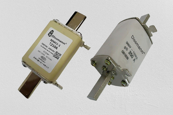 NT RT NH قدرة عالية على التمزق فيوز 600VDC الفولتية المقدرة IEC60269